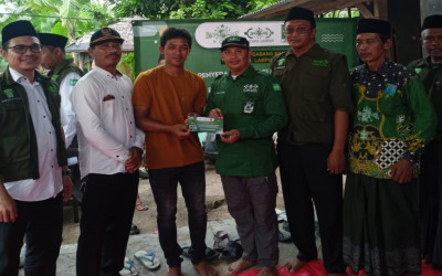 LAZISNU PCNU Kota Sukabumi Salurkan Bantuan untuk Korban Angin Puting Beliung di Kecamatan Palas